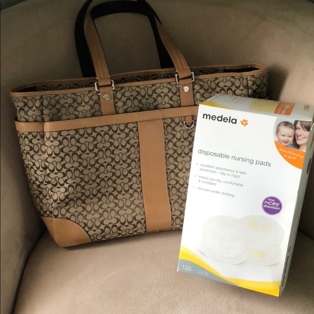 Coach Diaper Bag (+Bonus item)